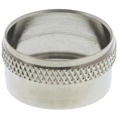 Adaptaflex Smooth Entry Bush, Conduit Fitting, 20mm Nominal Size, Brass, Silver