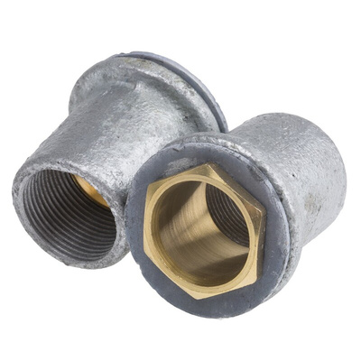 RS PRO Flange Coupler, Conduit Fitting, 25mm Nominal Size, Steel