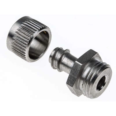 Kopex Straight, Conduit Fitting, 10mm Nominal Size, PG7, 316 Stainless Steel