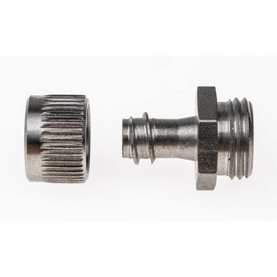Kopex Straight, Conduit Fitting, 10mm Nominal Size, PG7, 316 Stainless Steel