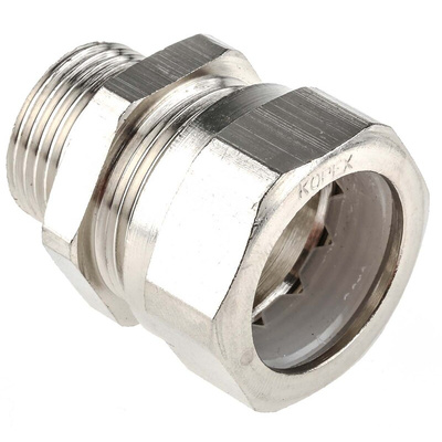 Kopex Adapter, Conduit Fitting, 20mm Nominal Size, M20, Brass