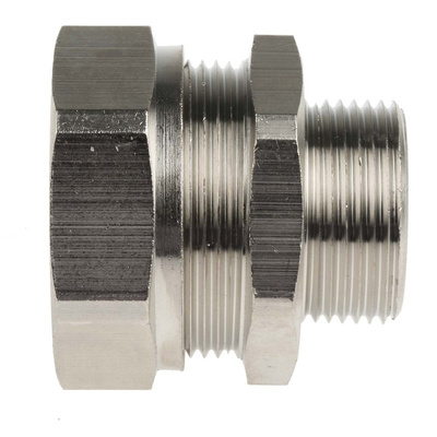 Kopex Adapter, Conduit Fitting, 25mm Nominal Size, M25, Brass