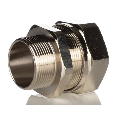Kopex Adapter, Cable Conduit Fitting, 32mm Nominal Size, M32, Brass