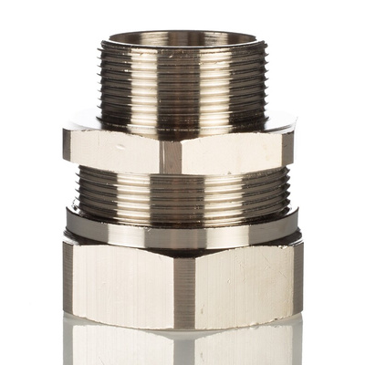 Kopex Adapter, Cable Conduit Fitting, 32mm Nominal Size, M32, Brass