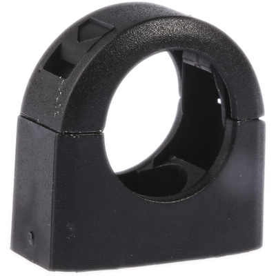 Adaptaflex Conduit Clip, Conduit Fitting, 16mm Nominal Size, Nylon 66, Black