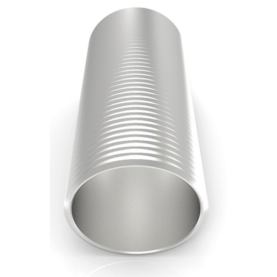RS PRO Short Nipple, Conduit Fitting, 20mm Nominal Size, 316 Stainless Steel, Silver