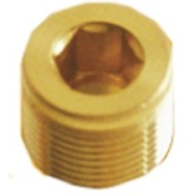Kopex Stopping Plug, Conduit Fitting, 1/2in, Brass