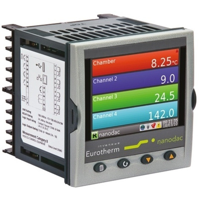 Eurotherm NANODAC/VL, 4 Channel, Graphical Chart Recorder