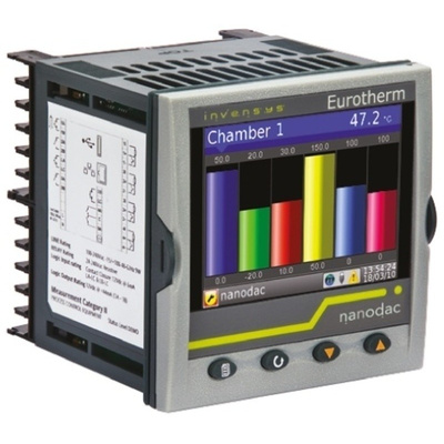 Eurotherm NANODAC/VL, 4 Channel, Graphical Chart Recorder