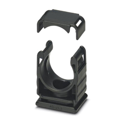Phoenix Contact Hose Holder, Conduit Fitting, Polyamide, Black