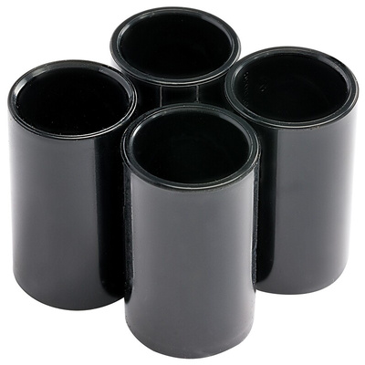 RS PRO Straight Coupler, Conduit Fitting, 25mm Nominal Size, PVC, Black