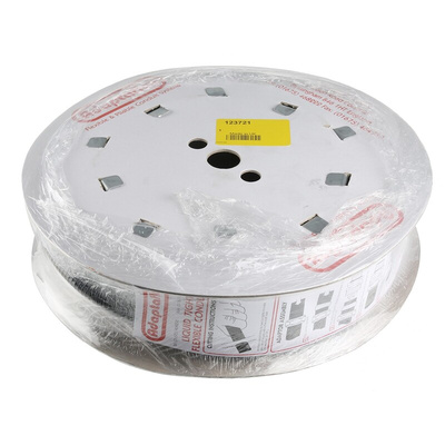 Adaptaflex Flexible, Liquid Tight Conduit, 16mm Nominal Diameter, Galvanised Steel, Black