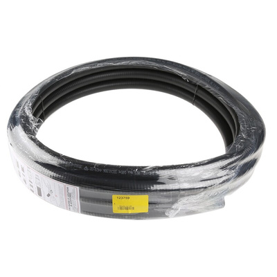 Adaptaflex Flexible, Liquid Tight Conduit, 32mm Nominal Diameter, Galvanised Steel, Black