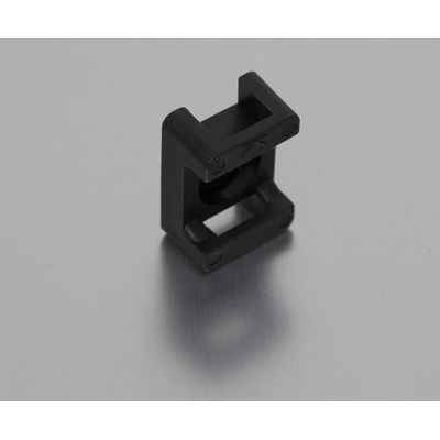 RS PRO Black Cable Tie Mount 16 mm x 23mm, 8mm Max. Cable Tie Width