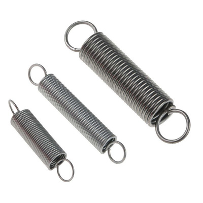 RS PRO Steel Alloy Extension Spring Kit, 142 Springs