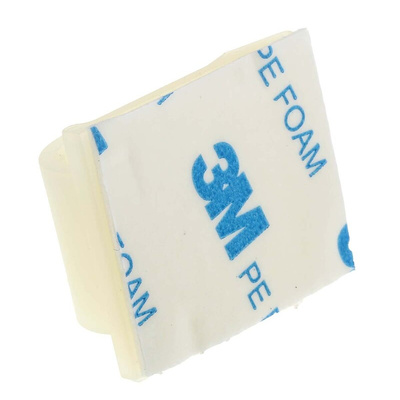 RS PRO Natural Nylon Cable Clip, 15.75mm Max. Bundle