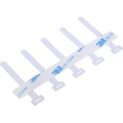 RS PRO Natural Aluminium Buckle Clip, 13mm Max. Bundle