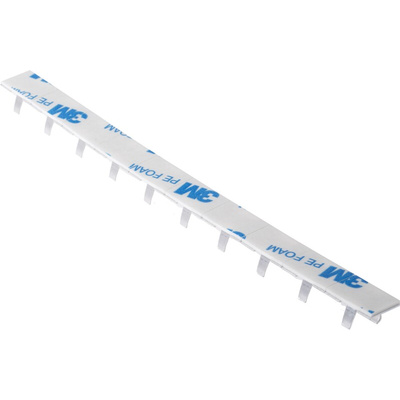 RS PRO Natural Aluminium Open Arm Clip, 6mm Max. Bundle