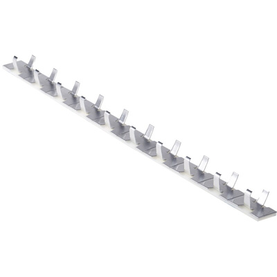 RS PRO Natural Aluminium Open Arm Clip, 6mm Max. Bundle