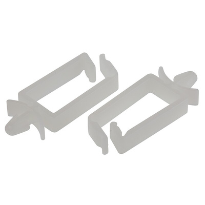 RS PRO Natural Nylon Saddle Clip