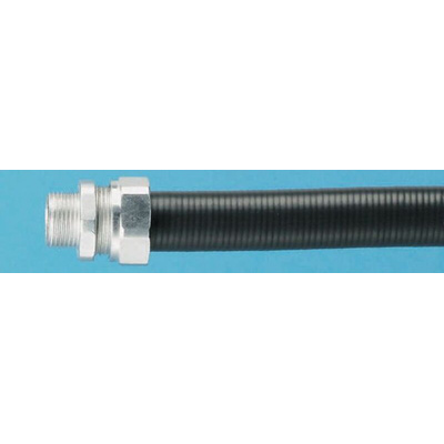 Kopex Pliable Conduit, 25mm Nominal Diameter, Steel, Black