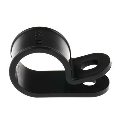 RS PRO Black Nylon P Clamp, 20mm Max. Bundle