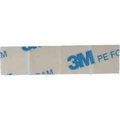 RS PRO Self Adhesive Natural Cable Tie Mount 13 mm x 13mm, 2.5mm Max. Cable Tie Width