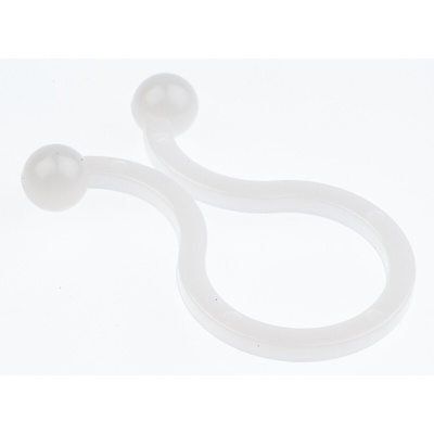 RS PRO Natural Nylon Twister Clip, 15mm Max. Bundle