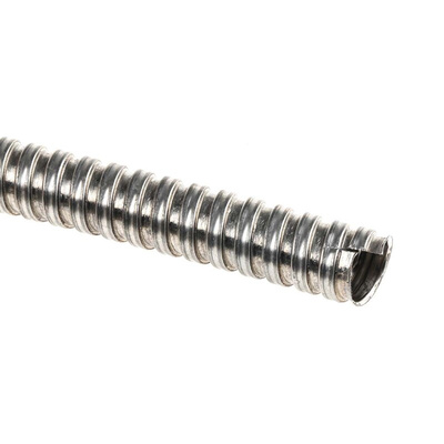 Kopex Flexible Conduit, 16mm Nominal Diameter, Stainless Steel, Metal