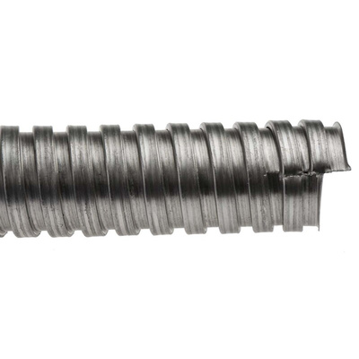 Kopex Flexible Conduit, 25mm Nominal Diameter, Stainless Steel, Metal