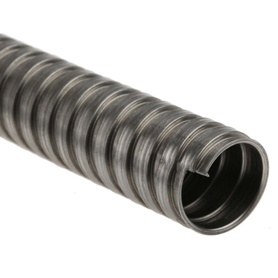 Kopex Flexible Conduit, 25mm Nominal Diameter, Stainless Steel, Metal