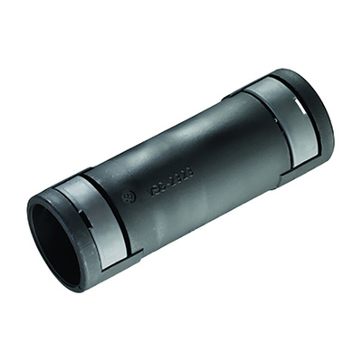 Kopex Straight Connector, Conduit Fitting, 48mm Nominal Size, 50mm, Nylon 12, Black