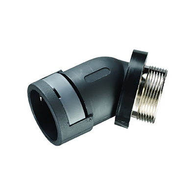 Kopex 45° Elbow, Conduit Fitting, 17mm Nominal Size, 20mm, Nylon 12, Black