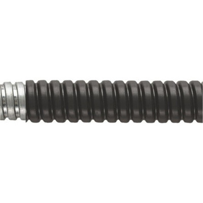 Flexicon Flexible Conduit, 75mm Nominal Diameter, Steel, Black