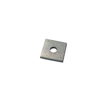 Dipped Galvanised Square Bracket 1 Hole, 12mm Holes, M10 x 40 x 5mm