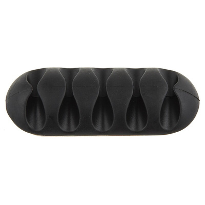 RS PRO Black PVC Cable Retainer