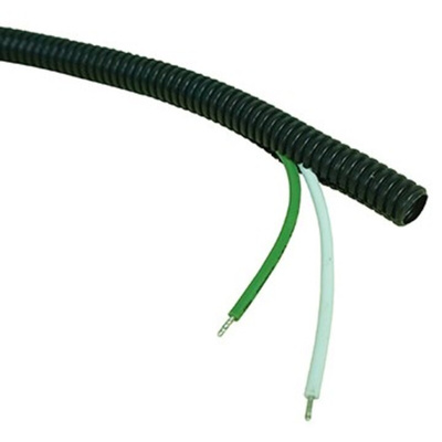 RS PRO Split Conduit, 10mm Nominal Diameter, PP, Black