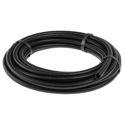 Adaptaflex Flexible Conduit, 16mm Nominal Diameter, Polyamide 6, Black