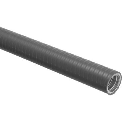 RS PRO Flexible Conduit, 20mm Nominal Diameter, Galvanised Steel, Black