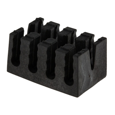 RS PRO Black Nylon Cable Retainer