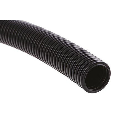PMA Flexible Conduit, 50mm Nominal Diameter, Plastic, Black