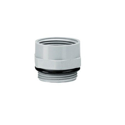 Legrand Adapter, Conduit Fitting, M20, Plastic, Grey