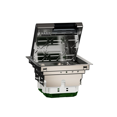 Schneider Electric 4 Compartment , 200mm x 200 mm x 82mm