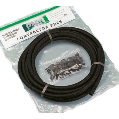 PMA Flexible Contractor Pack Conduit, 25mm Nominal Diameter, Plastic, Black