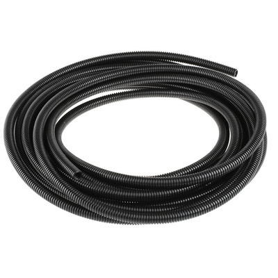 Adaptaflex Flexible Conduit, 12mm Nominal Diameter, Polyamide, Black