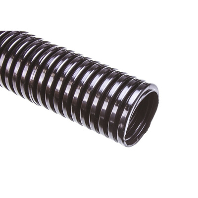 RS PRO Flexible Contractor Pack Conduit, 20mm Nominal Diameter, Plastic, Black