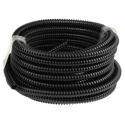 Adaptaflex Extra Flexible Conduit, 16mm Nominal Diameter, PVC, Black