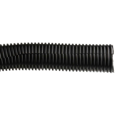 RS PRO Flexible, Split Conduit, 25mm Nominal Diameter, Plastic, Black