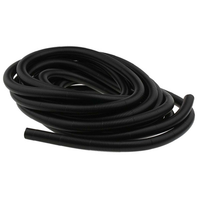 RS PRO Flexible Conduit, 25mm Nominal Diameter, Plastic, Black
