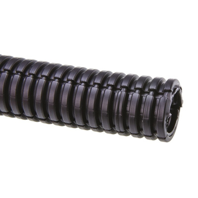 PMA Divisible, Flexible Conduit, 16mm Nominal Diameter, Plastic, Black